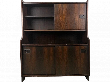 Rosewood double compartment sideboard, 1970s