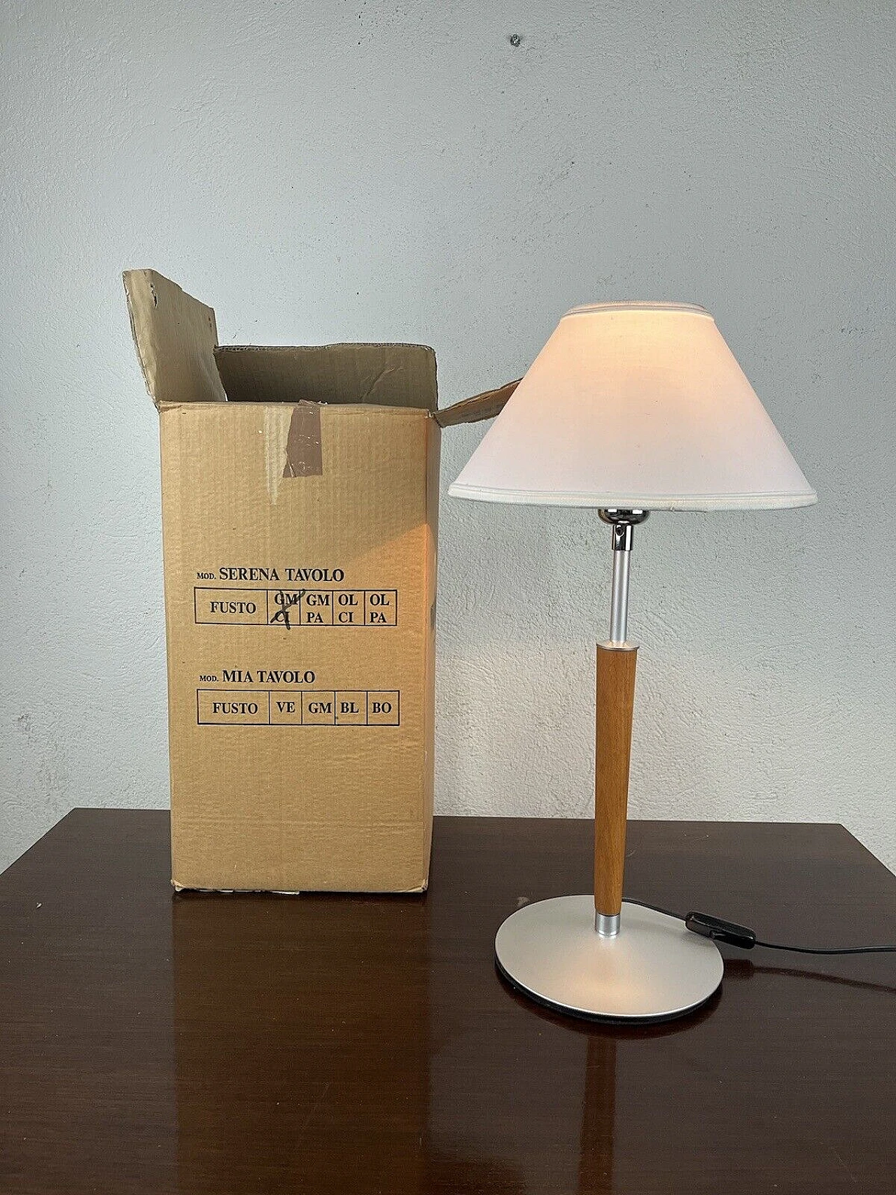 Serana table lamp by Valenti, 1980s 1