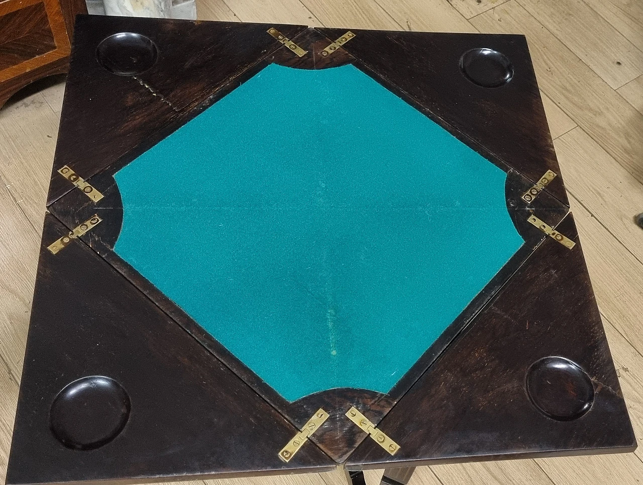 English rosewood coffee table, 19th century 6