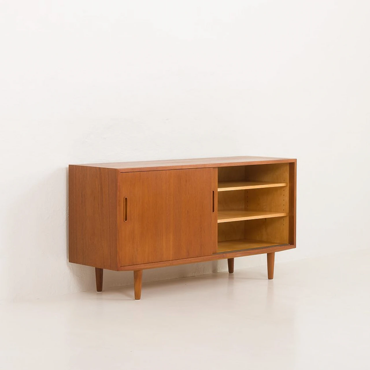 Danish teak sideboard by Carlo Jensen for Hundevad, 1960s 6