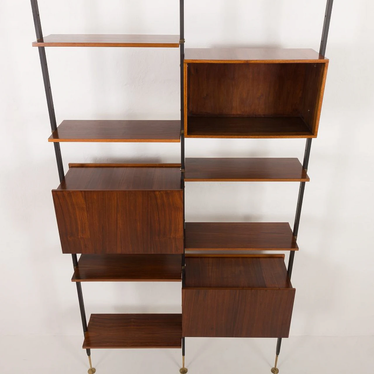 Rosewood ceiling bookcase, 1960s 8