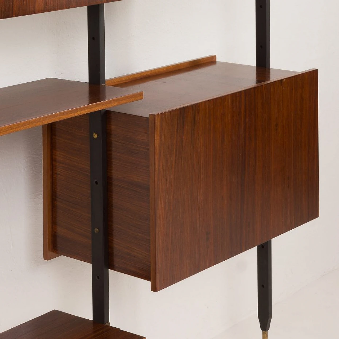 Rosewood ceiling bookcase, 1960s 10