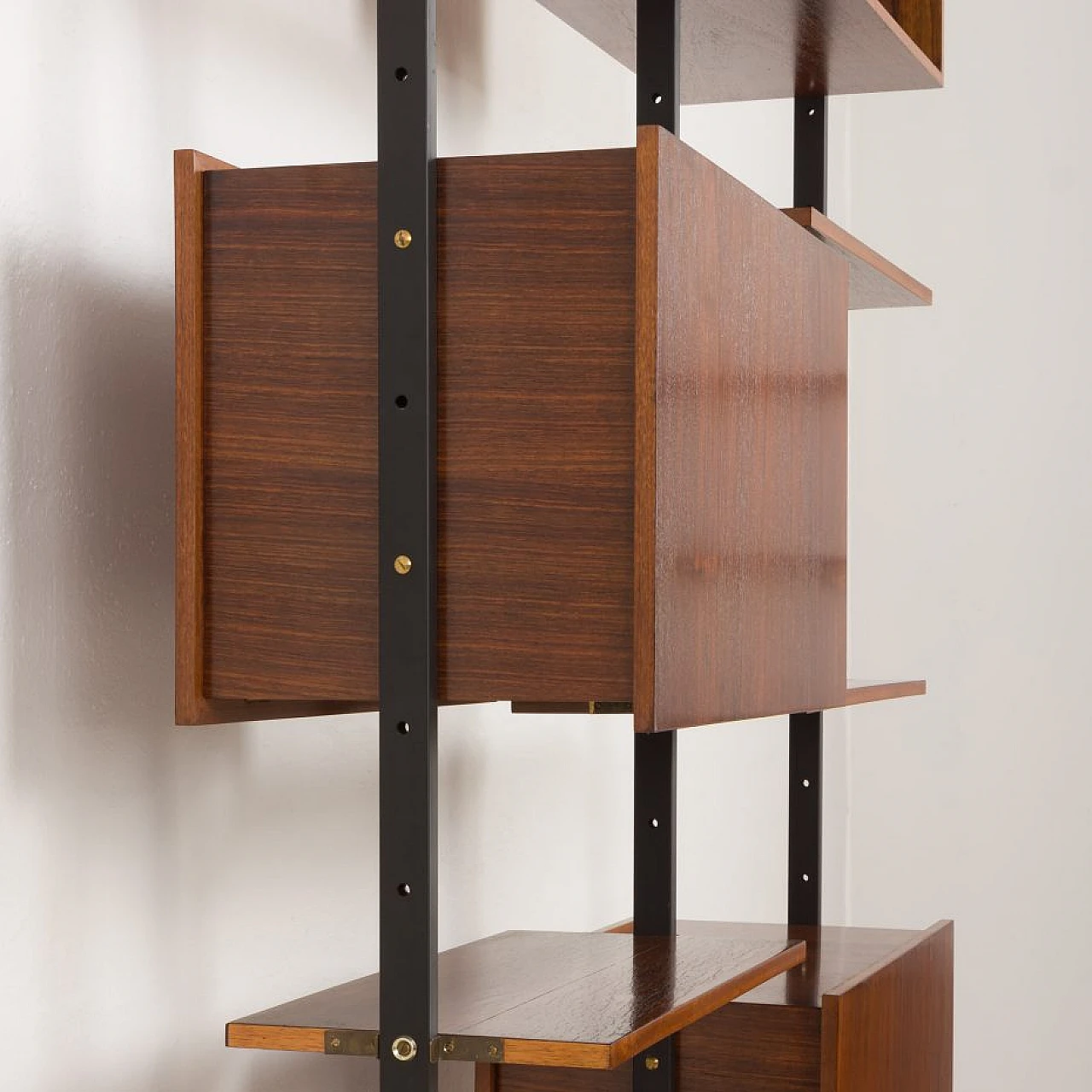 Rosewood ceiling bookcase, 1960s 13