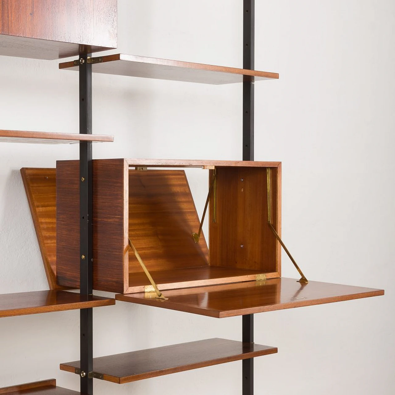 Rosewood ceiling bookcase, 1960s 18