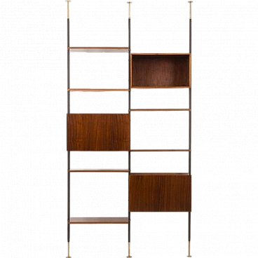 Rosewood ceiling bookcase, 1960s