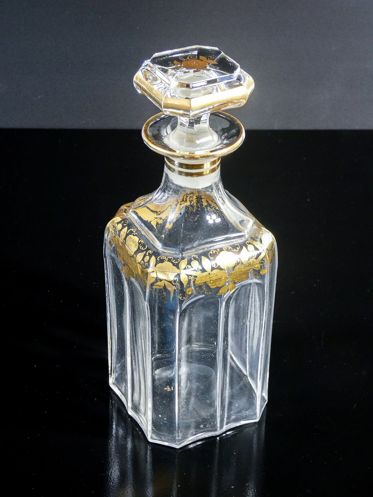 Cantinetta per liquori Napoleone III con cristalli di Baccarat, '800 8