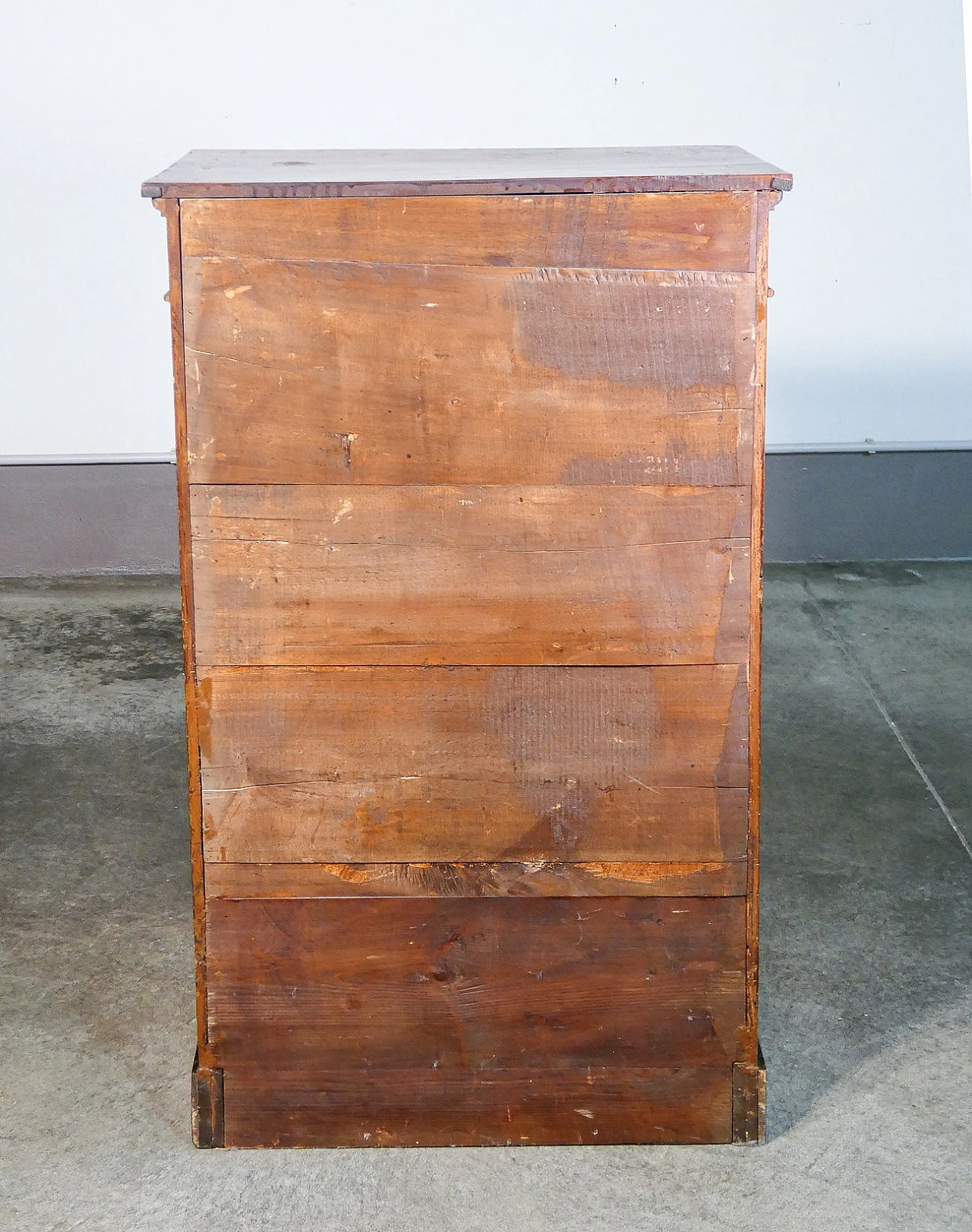 Credenza Luigi XVI in legno ciliegio con piano in noce, '800 9