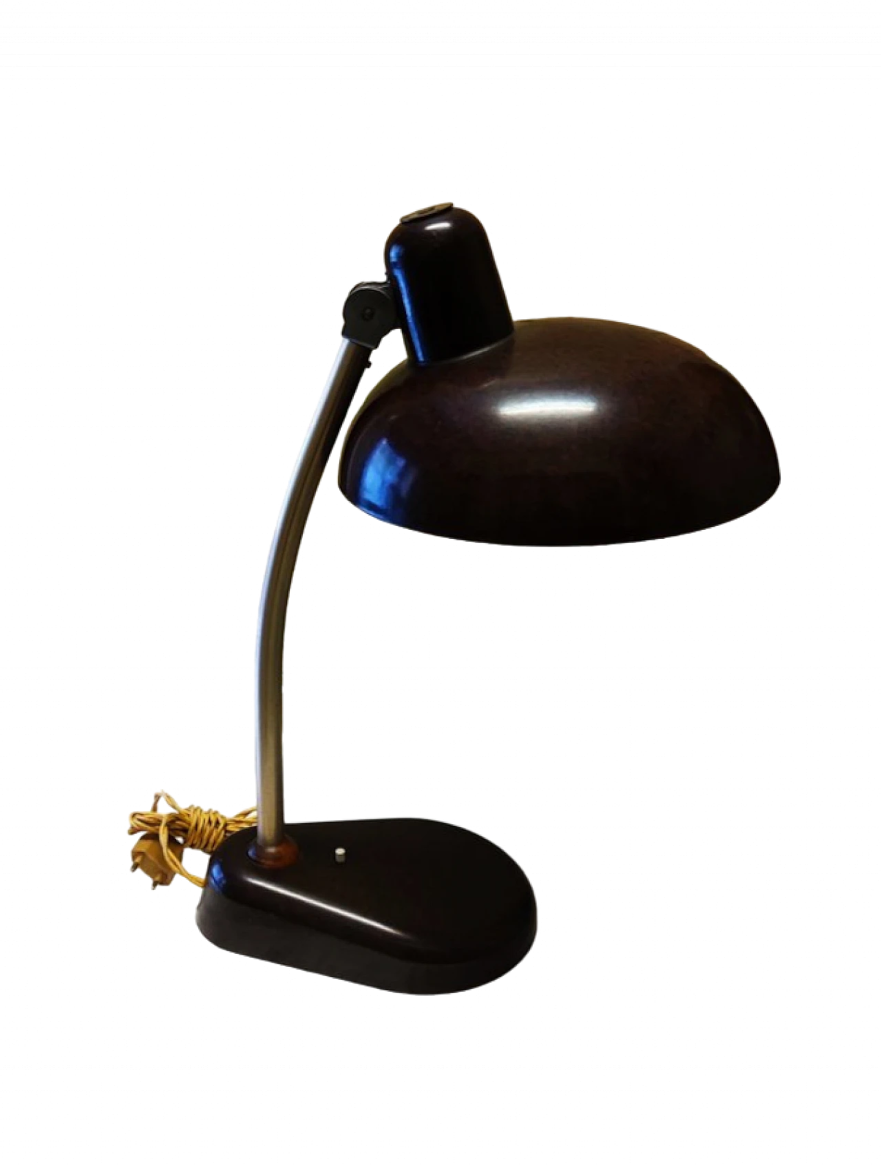 Bakelite and metal adjustable table lamp, 1940s 5