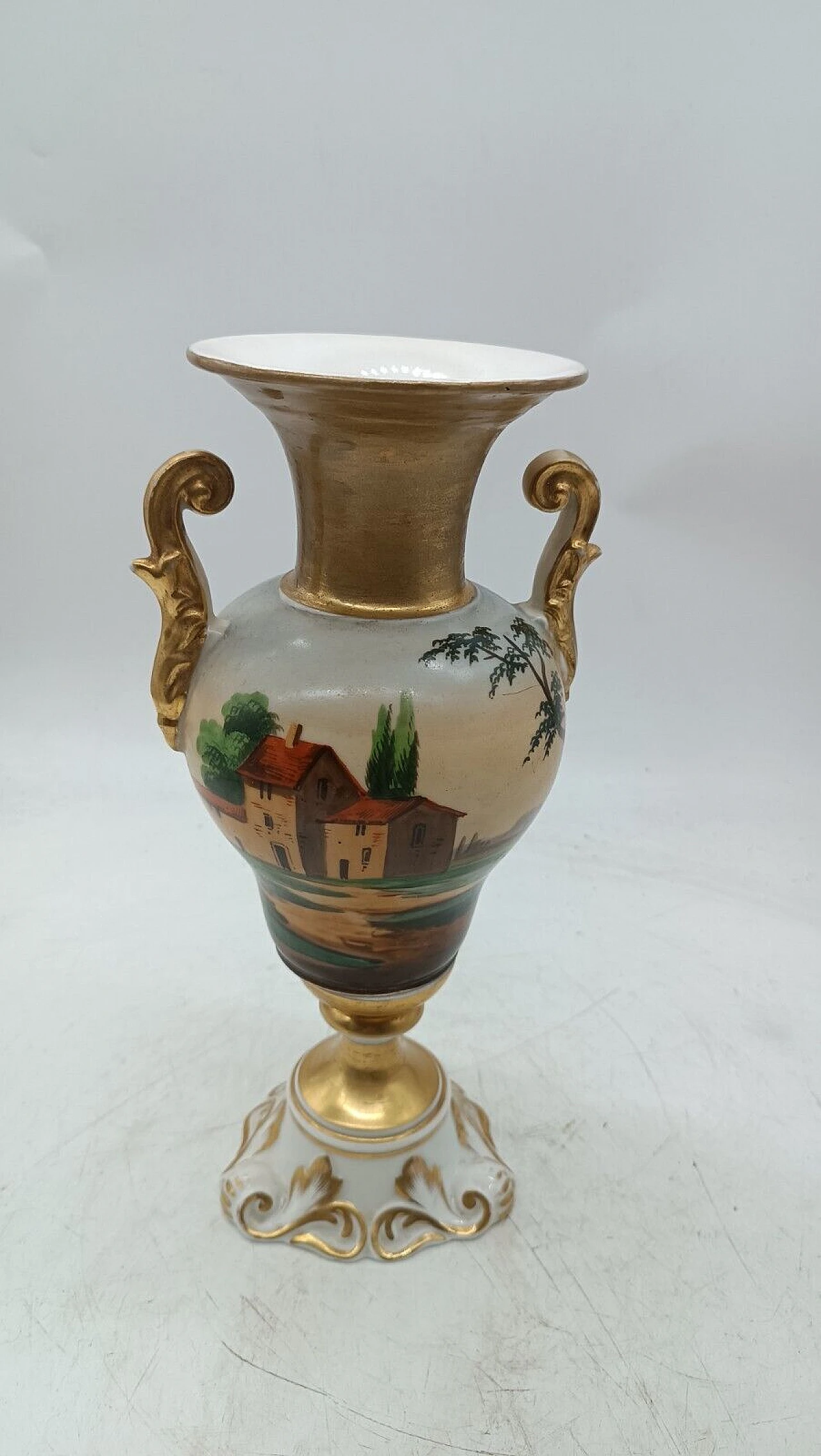 Louis Philippe porcelain vase, mid 19th century 1