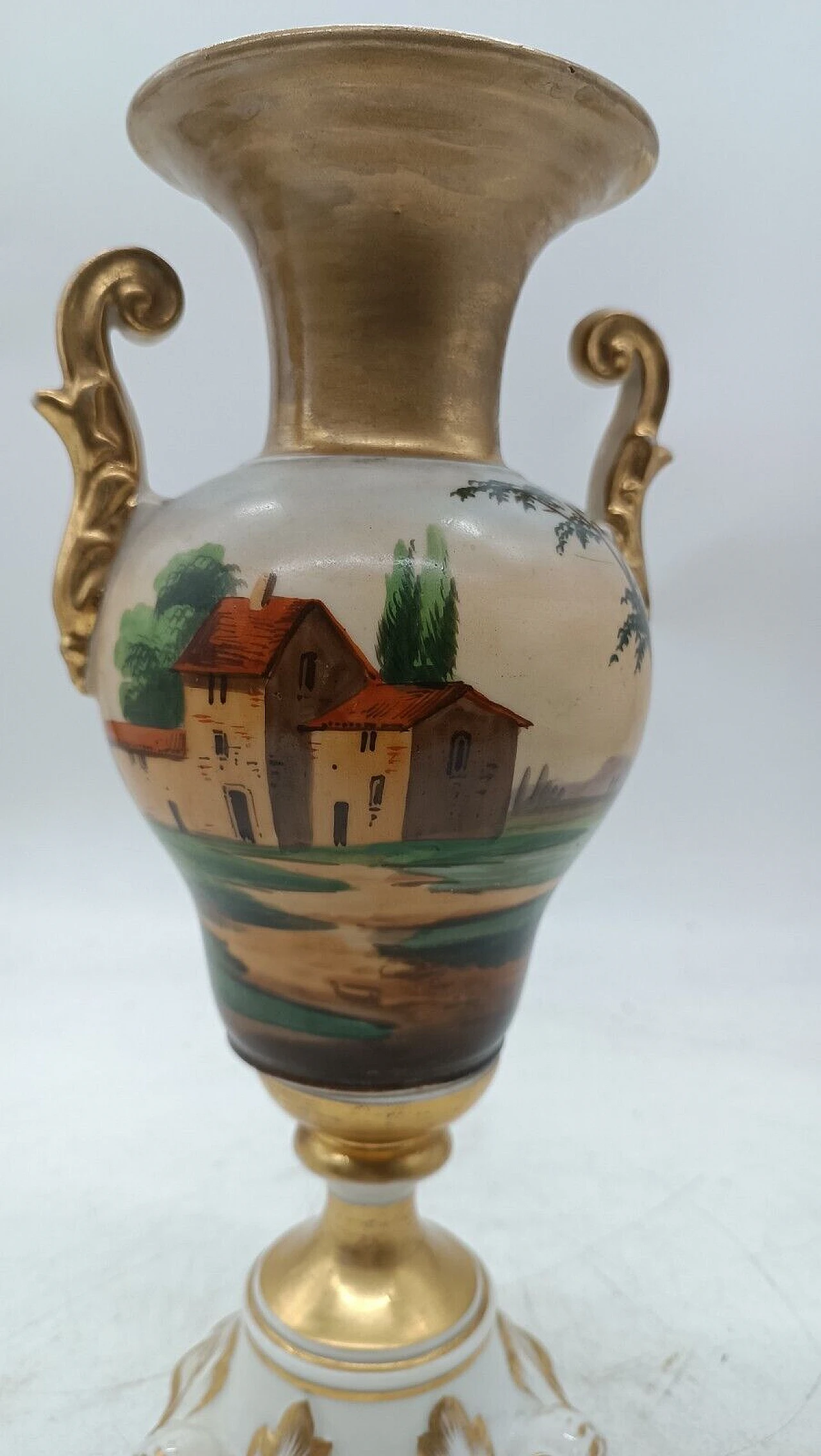 Louis Philippe porcelain vase, mid 19th century 2