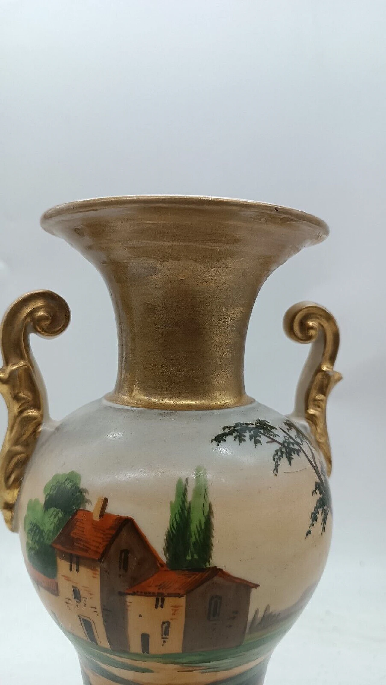 Louis Philippe porcelain vase, mid 19th century 4