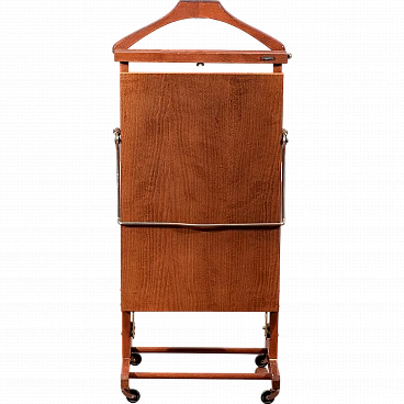 Fratelli Reguitti coat stand with trouser press, 1960s