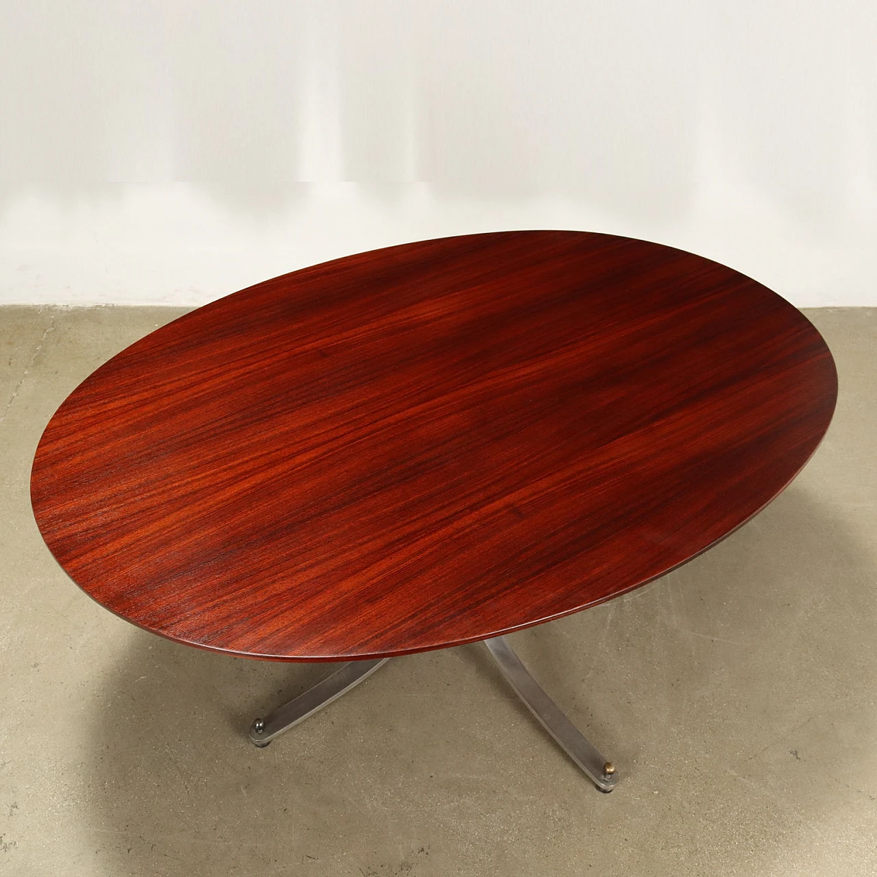 Table with elliptical top by Sergio Mazza for Arflex, 1960s 3