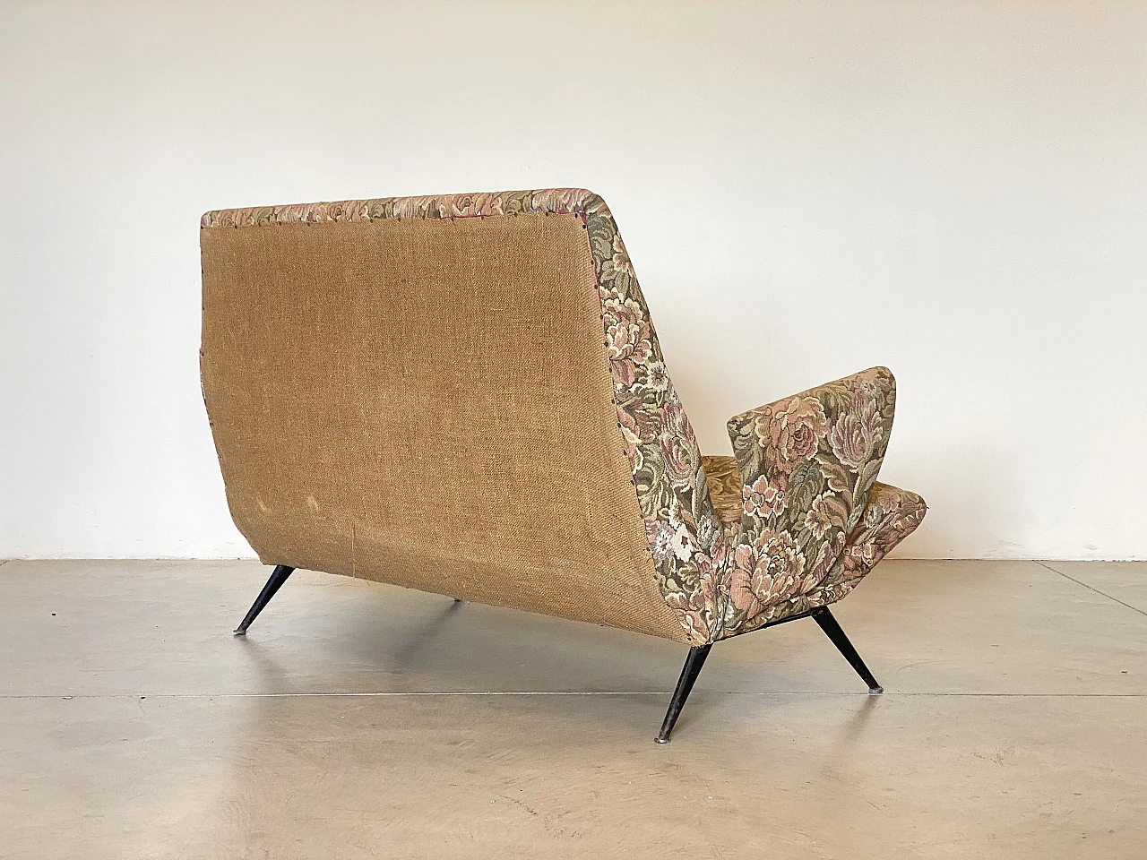 Pair of armchairs and sofa by Nino Zoncada, 1950s 6