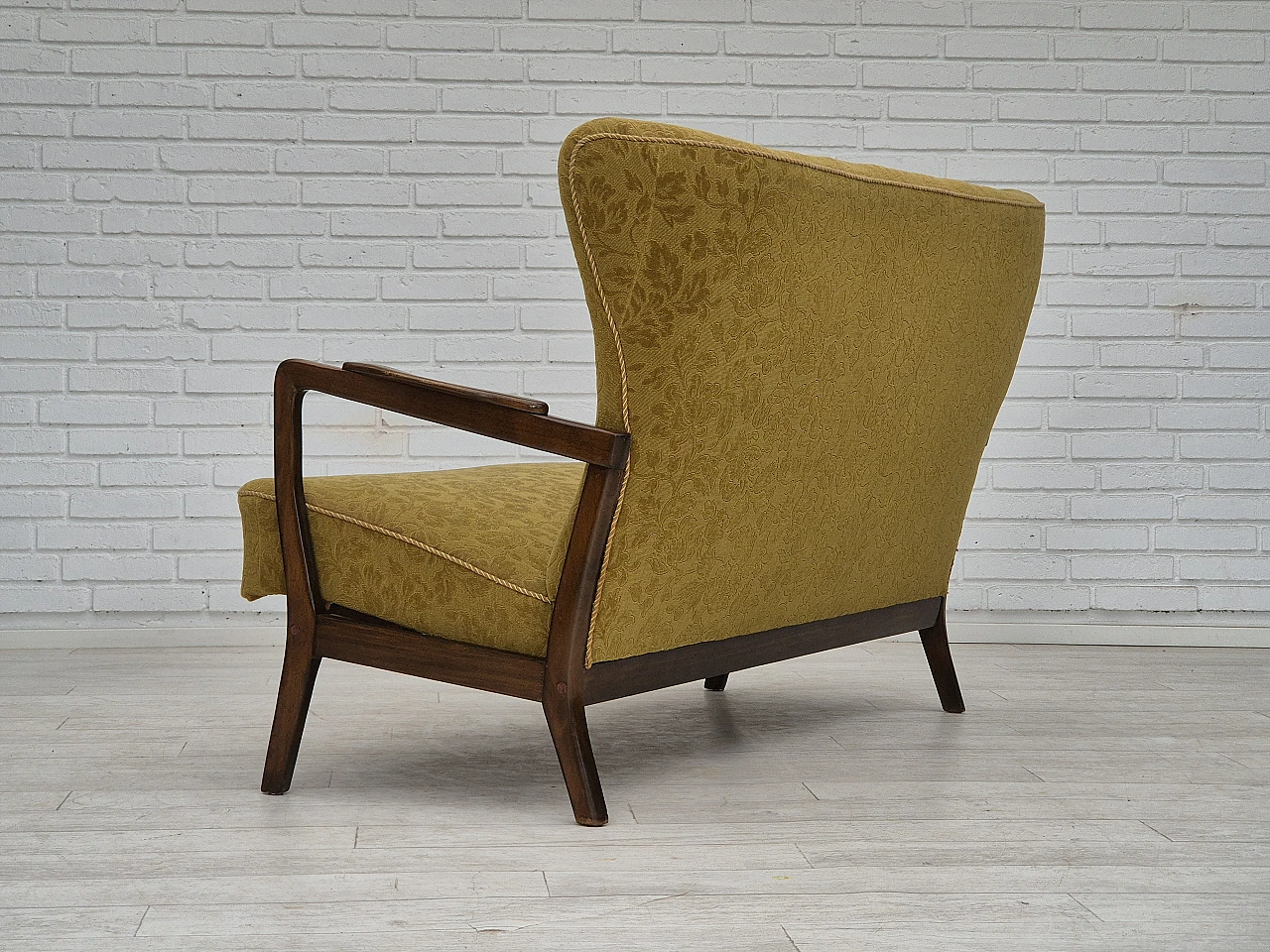 Danish 2 seater sofa by Søren Hansen for Fritz Hansen, 1960s 12