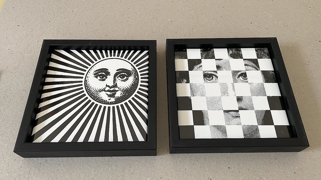 Tile by Piero Fornasetti, 2000s 3