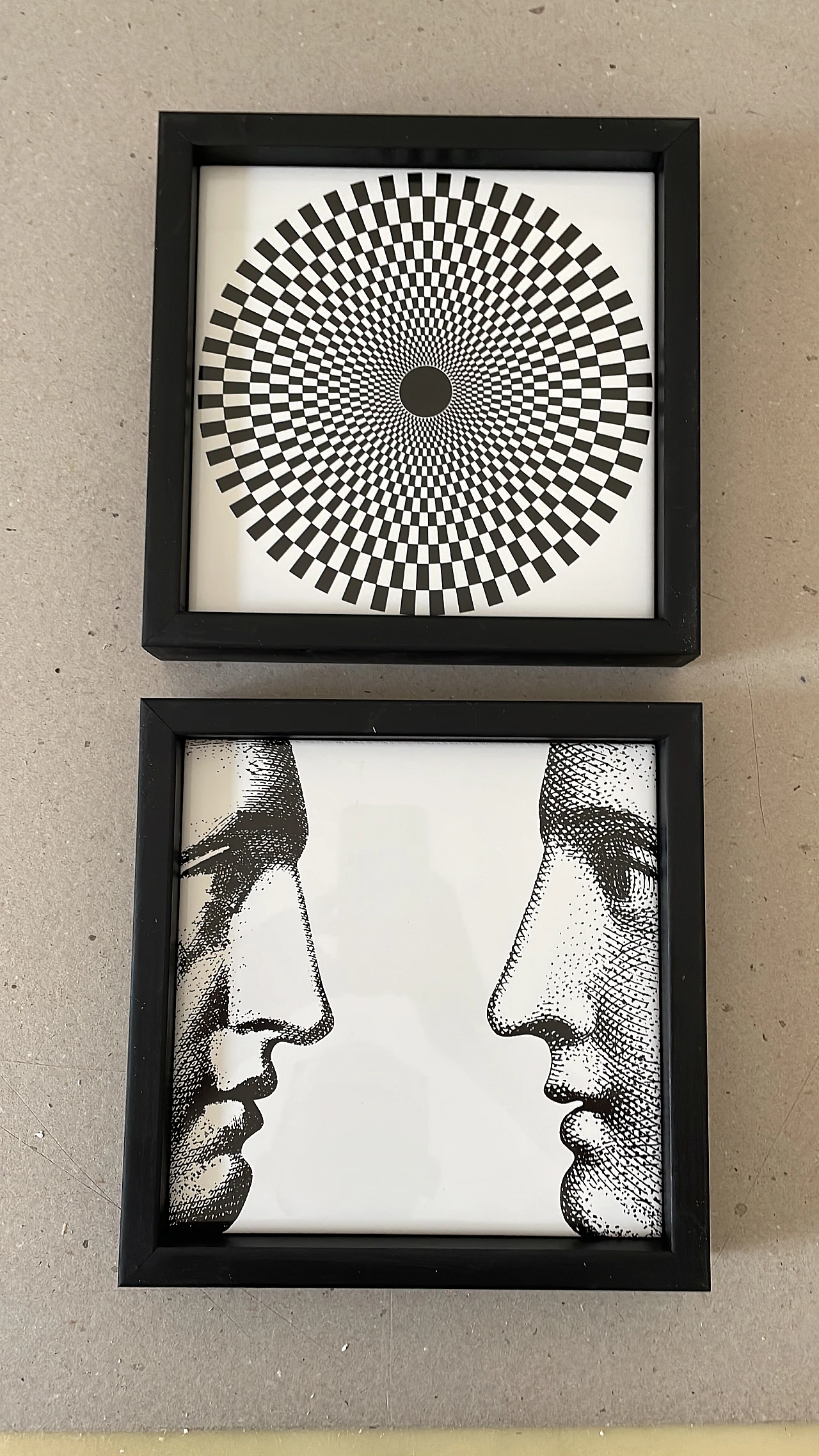 Tile by P. Fornasetti, 2000s 1