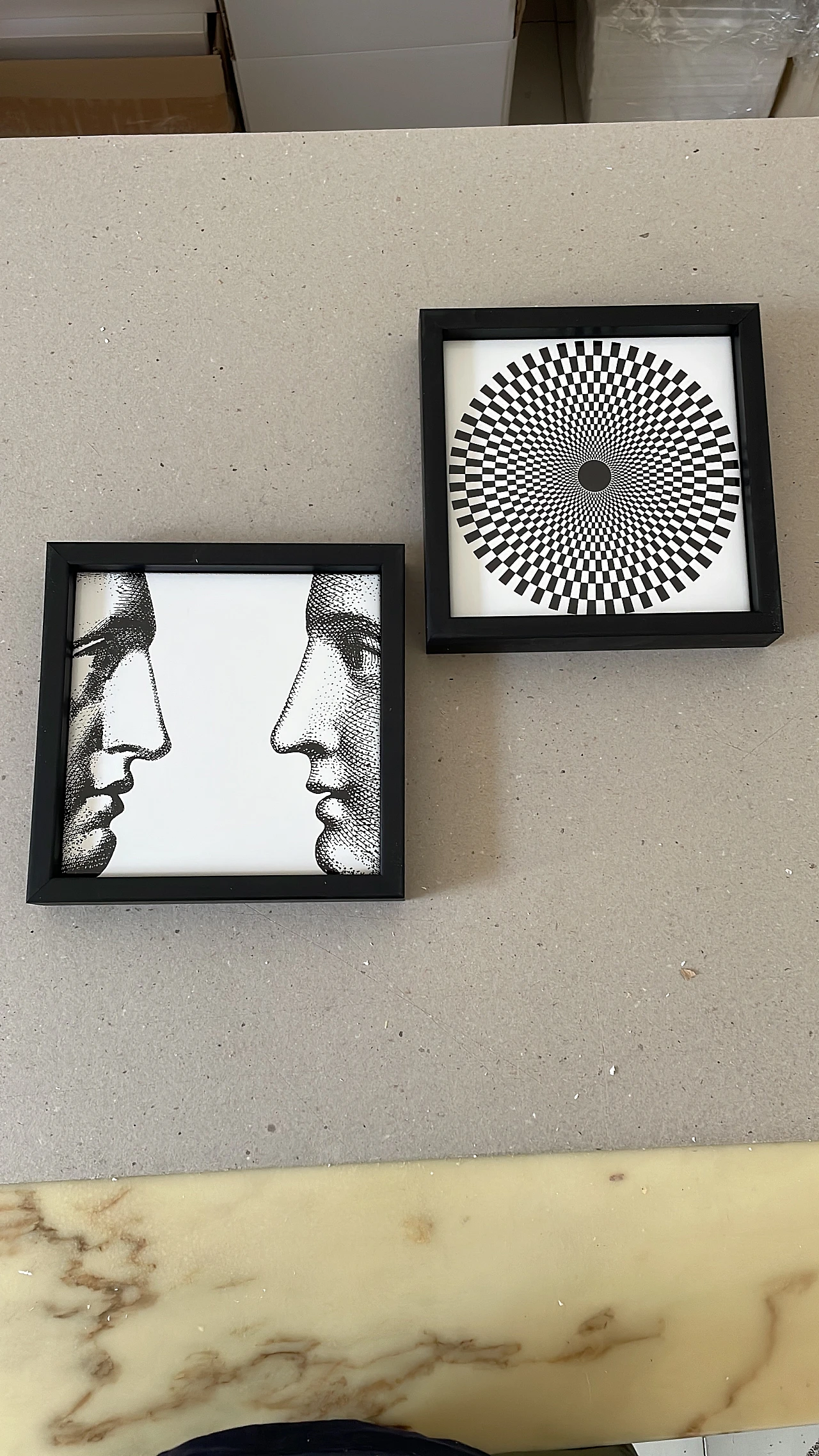 Tile by P. Fornasetti, 2000s 2