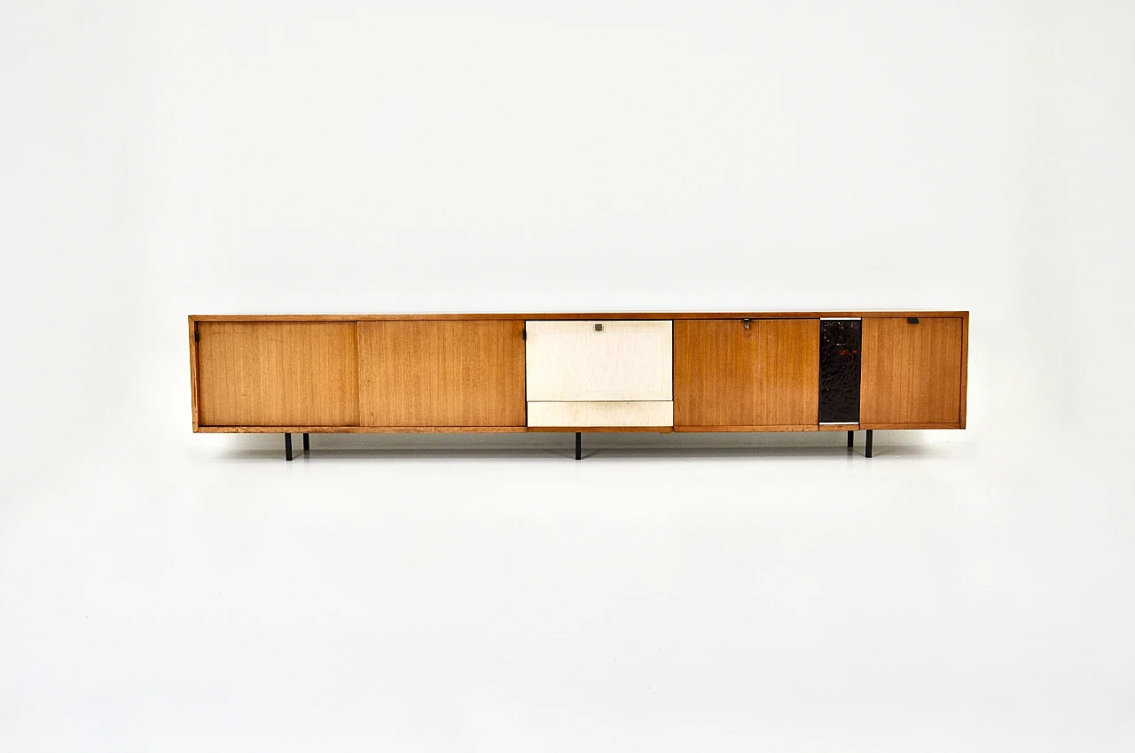 Wooden sideboard by Florence Knoll Bassett for Knoll Inc, 1960s 2