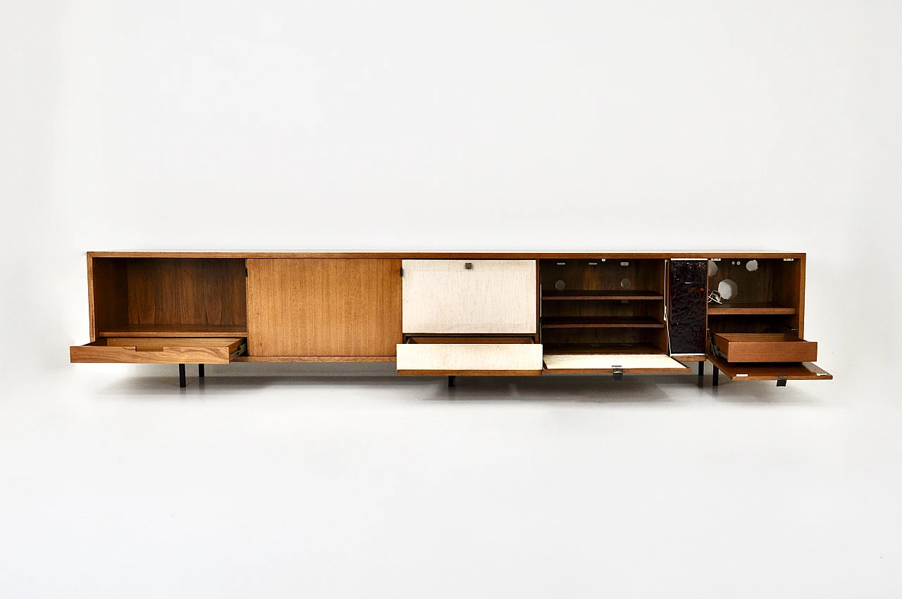 Wooden sideboard by Florence Knoll Bassett for Knoll Inc, 1960s 4