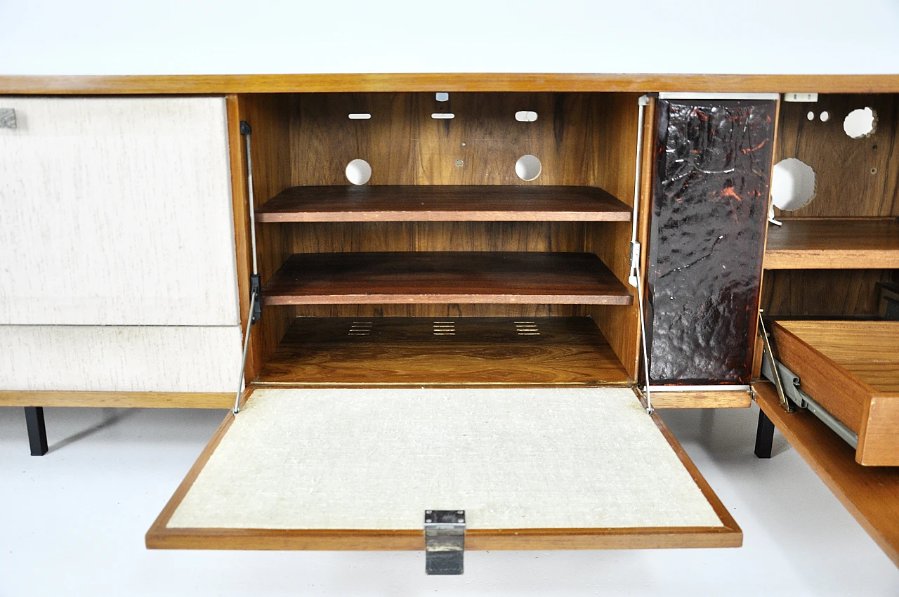 Wooden sideboard by Florence Knoll Bassett for Knoll Inc, 1960s 8