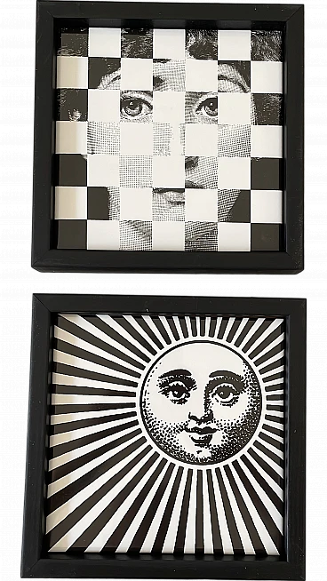 Tile by Piero Fornasetti, 2000s