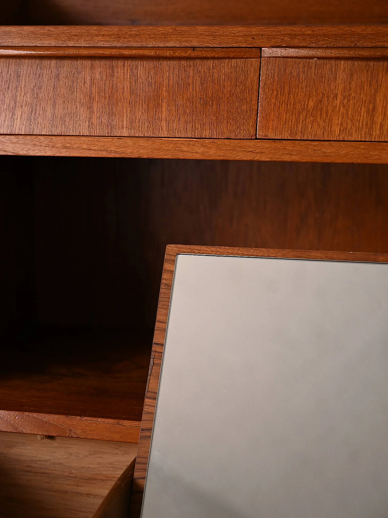 Danish teak secretaire, 1960s 11