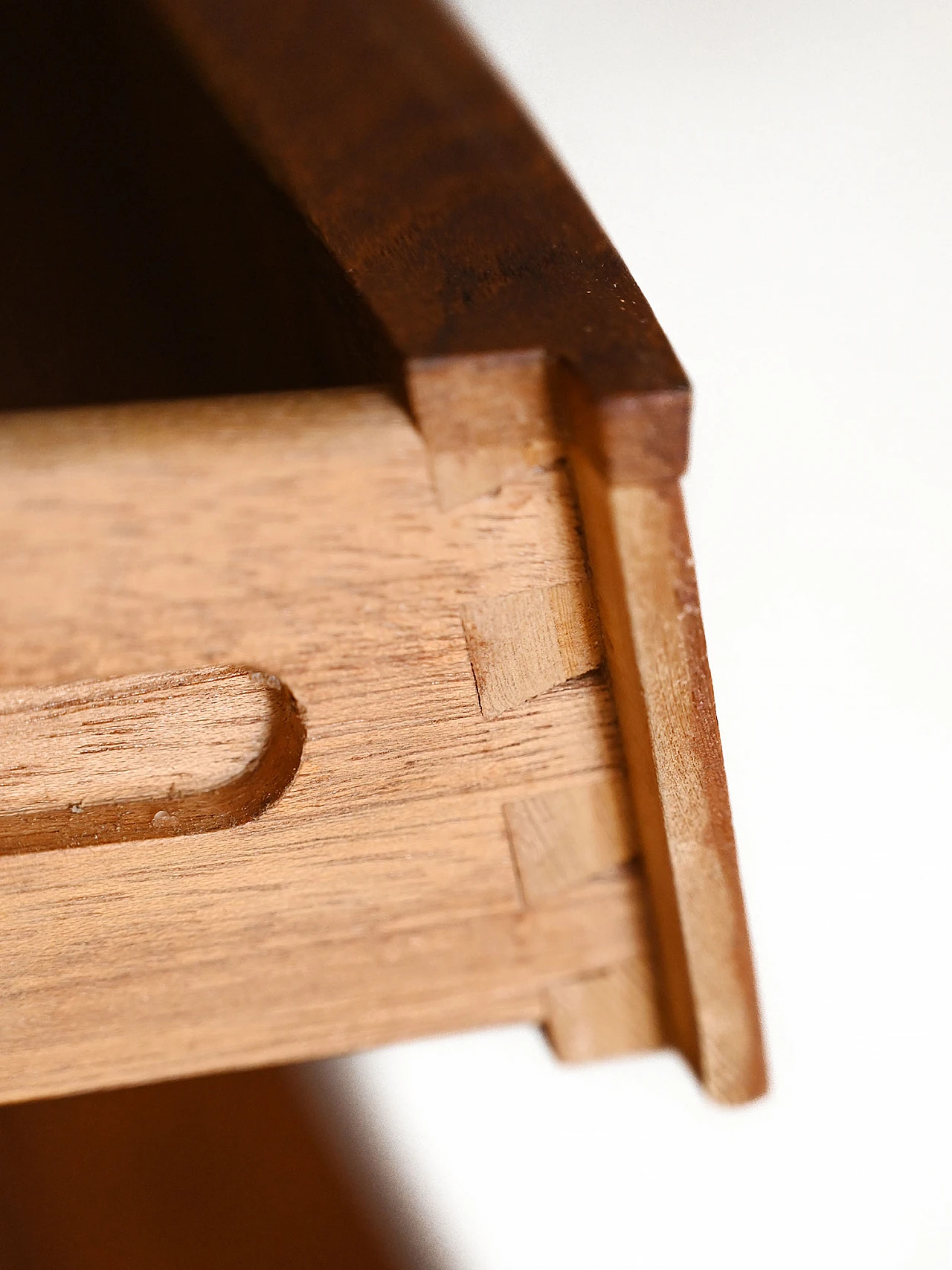 Danish teak secretaire, 1960s 14