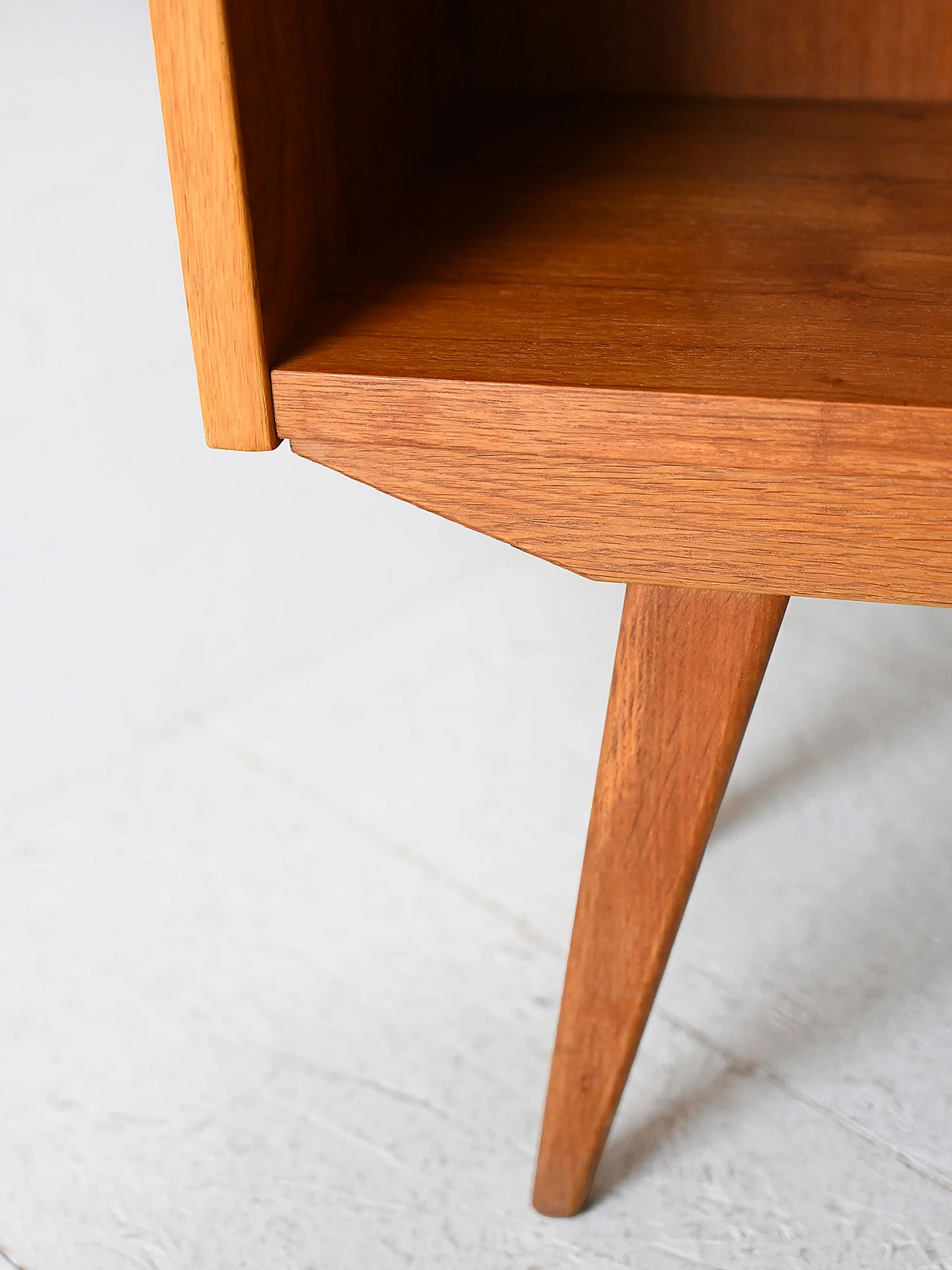 Scandinavian teak and oak bookcase, 1960s 7