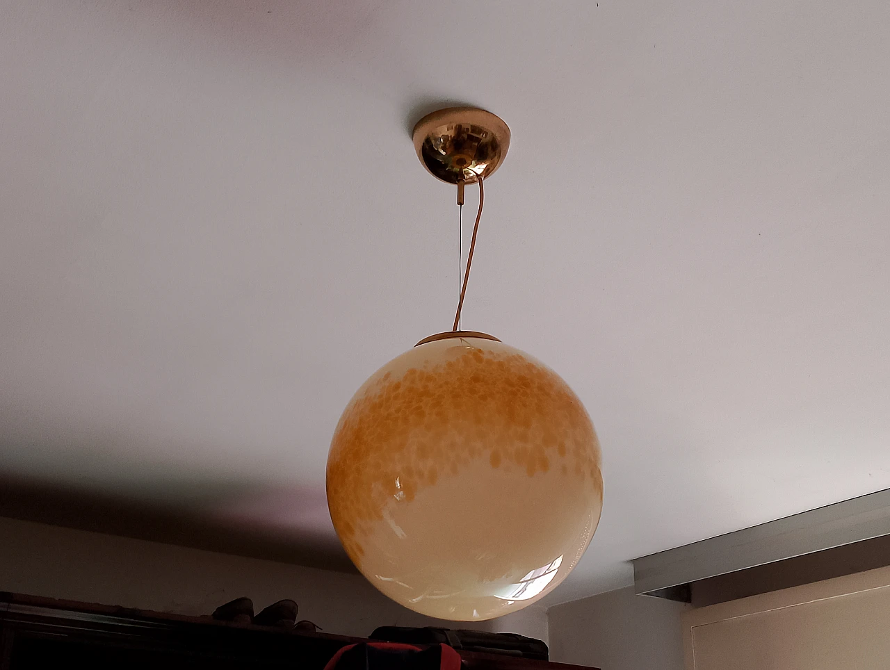 Lampadario in vetro di Murano di Giorgio De Ferrari, anni '60 9