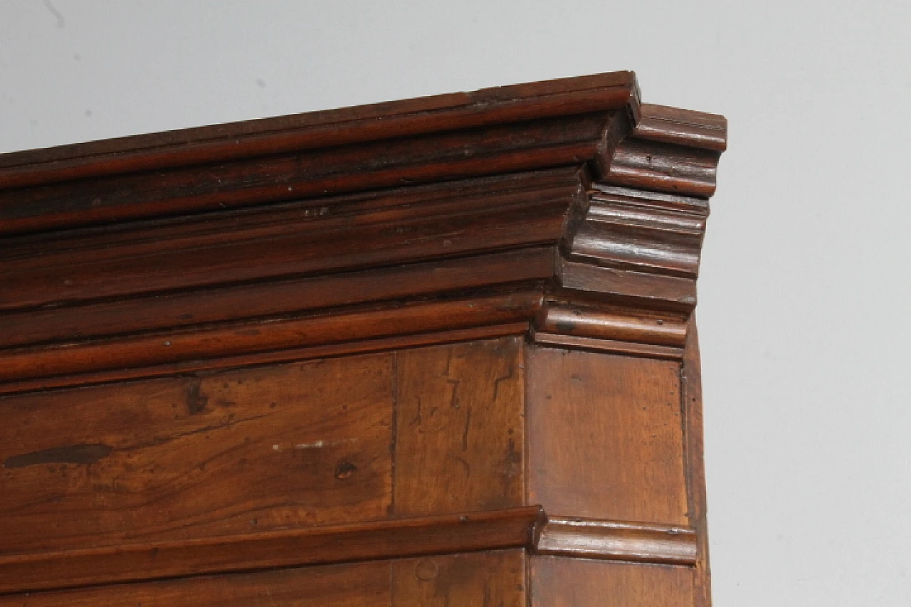 Cantonal walnut corner cabinet, late 19th century 12