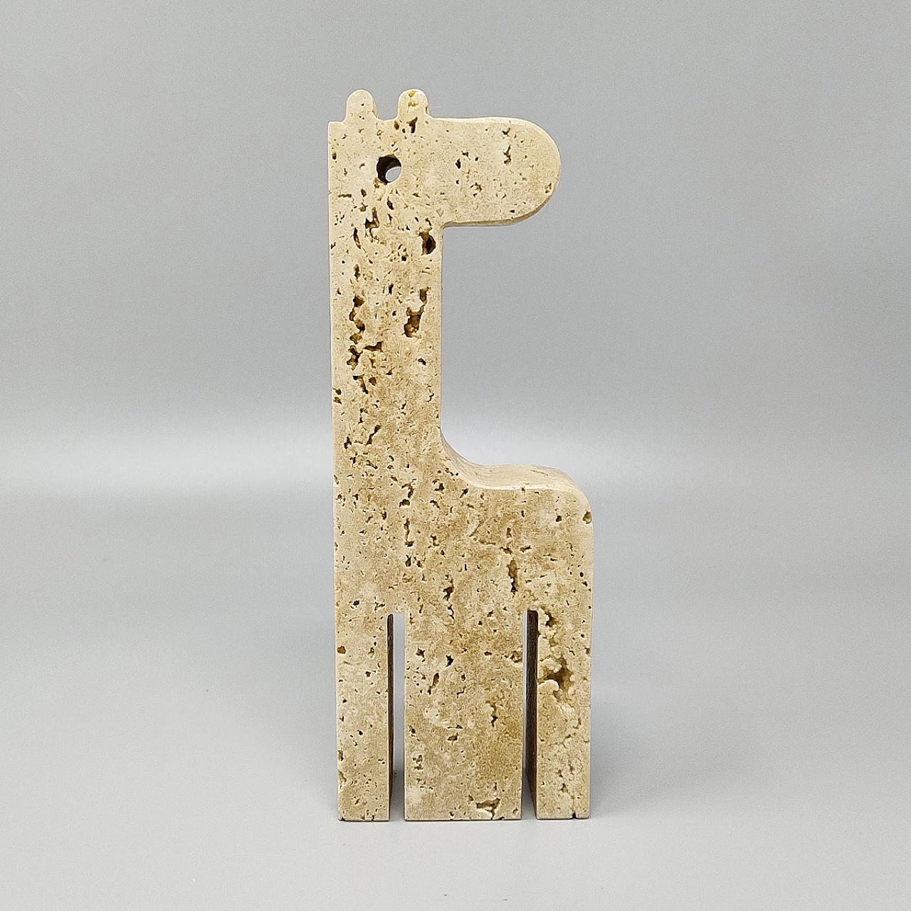 Giraffe sculpture by E. Mari for F.lli Mannelli, 1970s 2