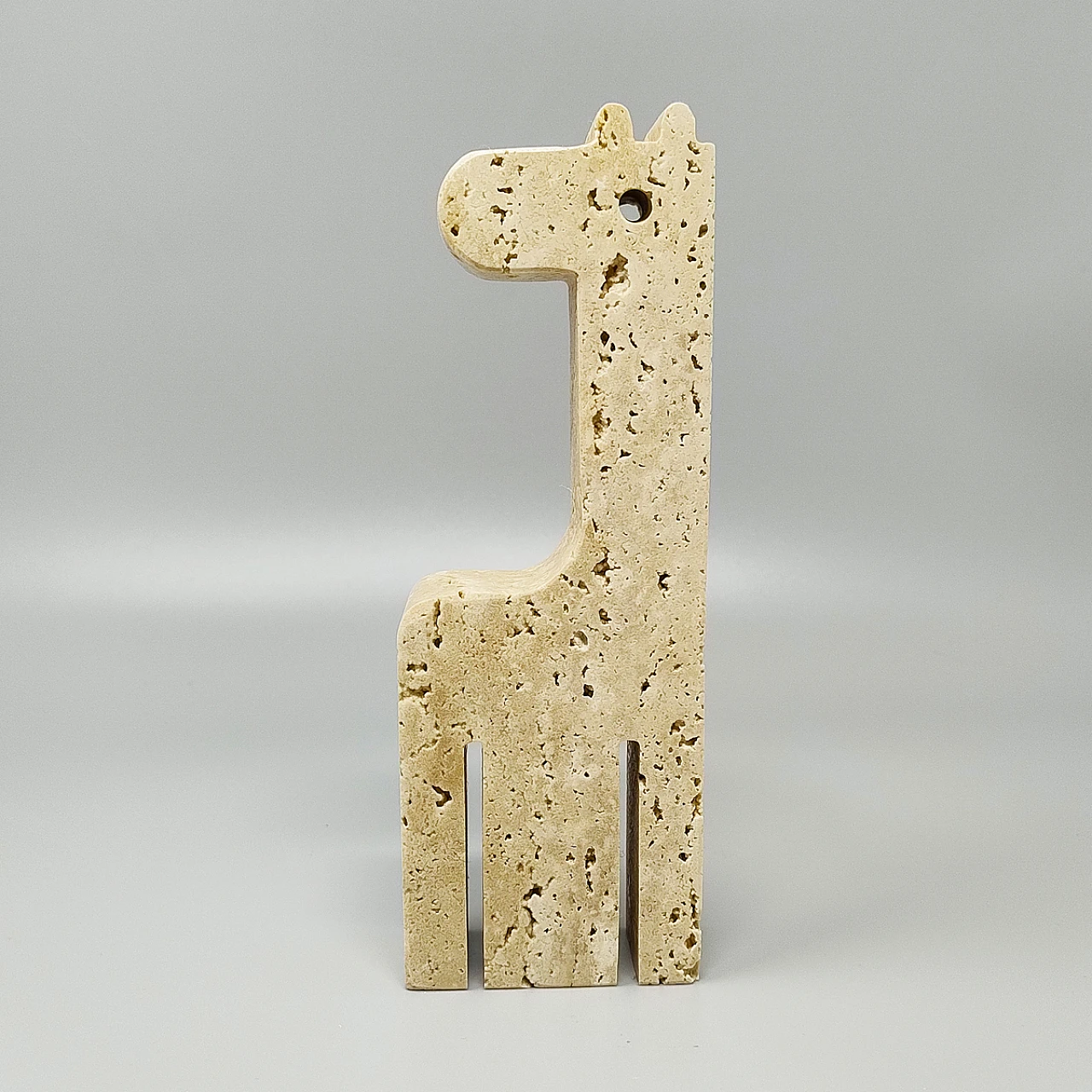 Giraffe sculpture by E. Mari for F.lli Mannelli, 1970s 3