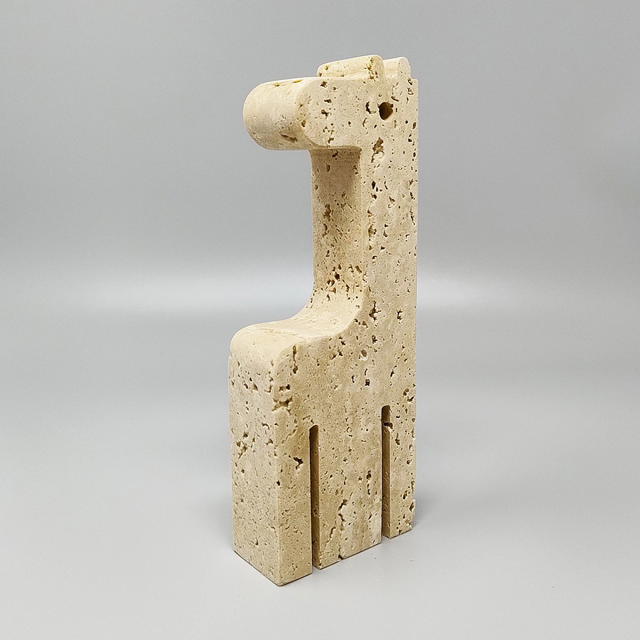 Giraffe sculpture by E. Mari for F.lli Mannelli, 1970s 5