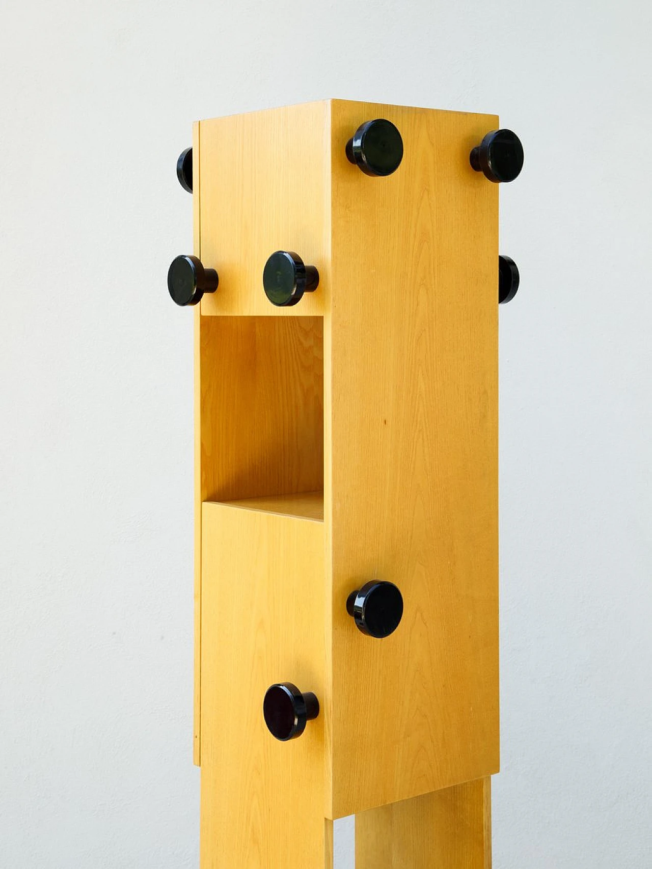 Coat stand with wheels by Saima Pavia Company, 1970s 3