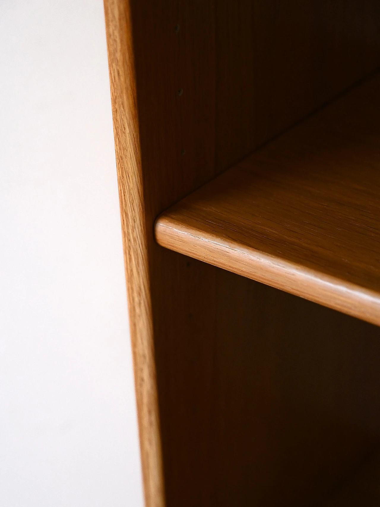 Oak bookcase with closed cabinet, 1960s 10