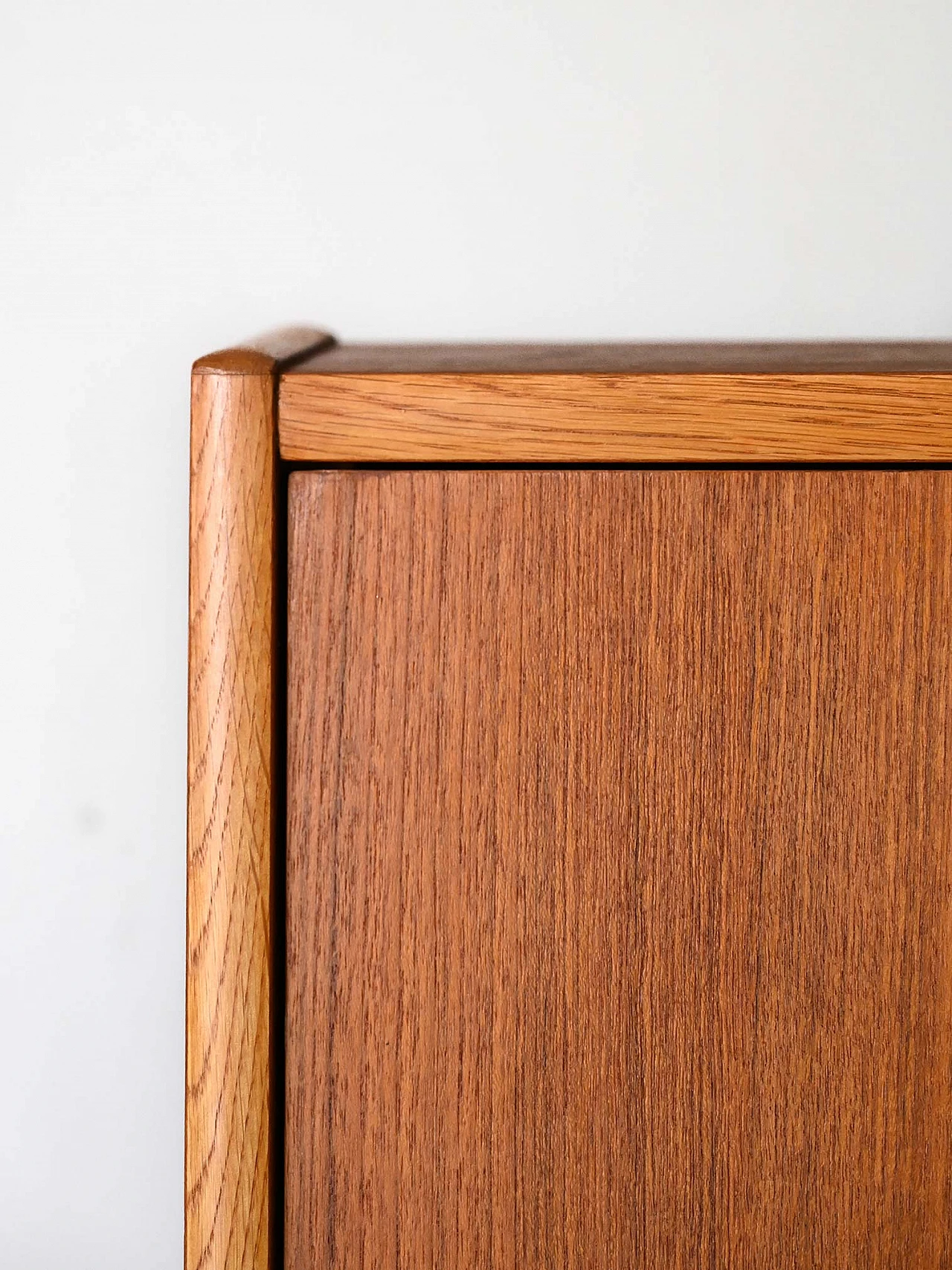 Scandinavian teak vanity table with mirror, 1960s 7