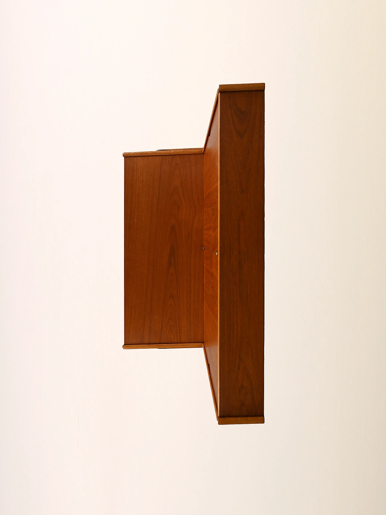 Scandinavian teak vanity table with mirror, 1960s 11