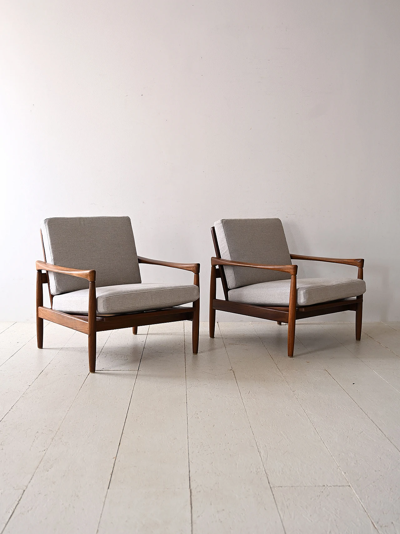 Pair of Kolding armchairs by Erik Wörtz for Ikea, 1960s 1