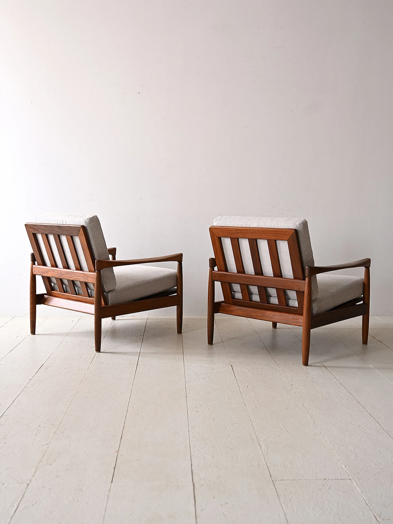 Pair of Kolding armchairs by Erik Wörtz for Ikea, 1960s 2