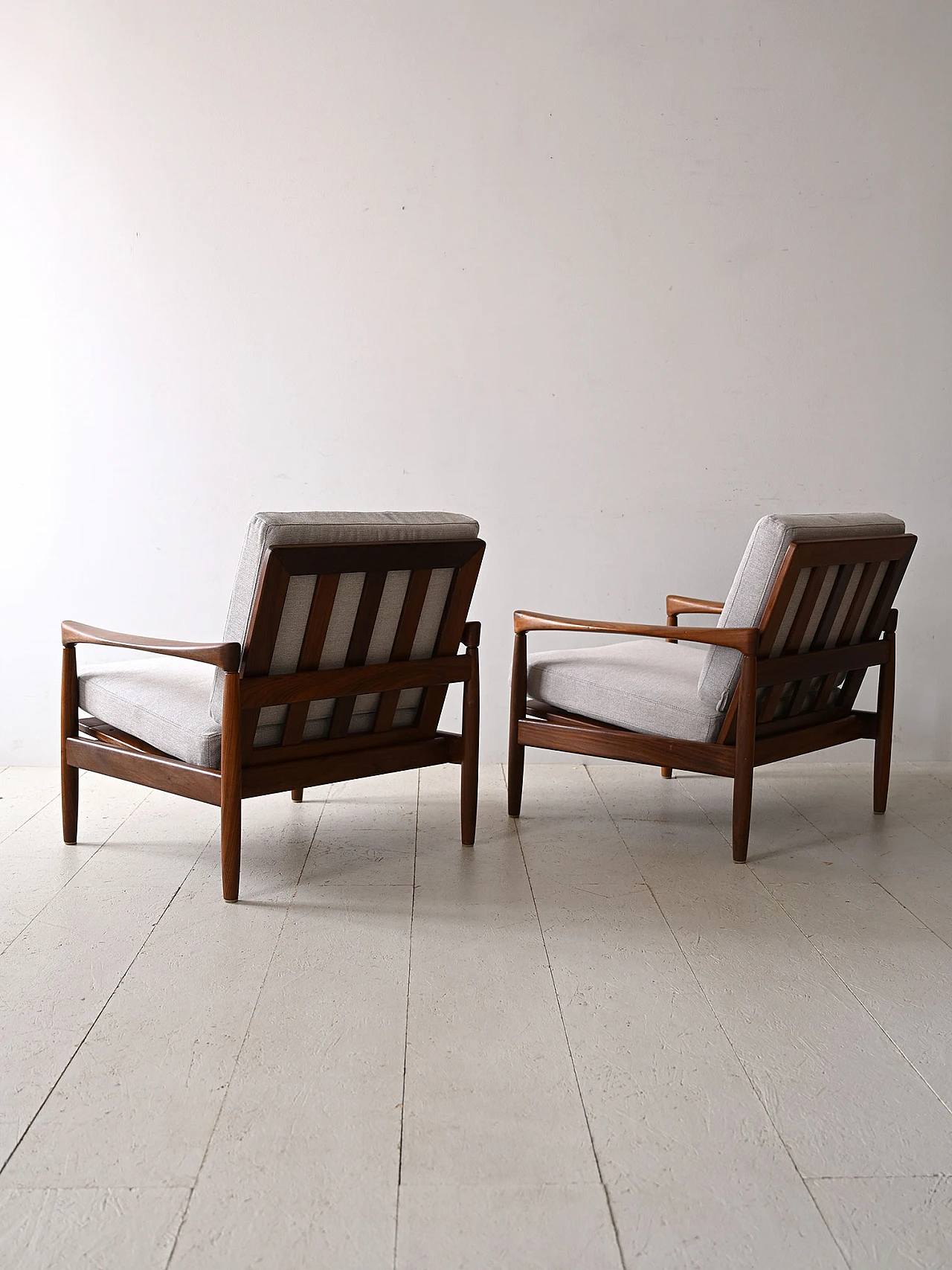 Pair of Kolding armchairs by Erik Wörtz for Ikea, 1960s 3