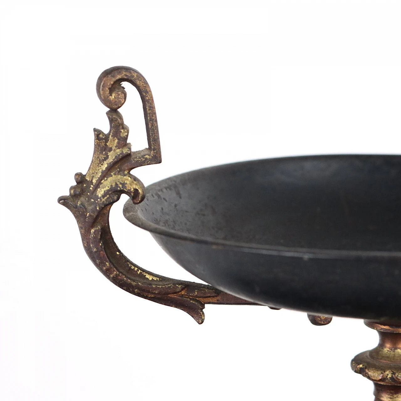 Wooden countertop clock with bronze applications, 19th century 5