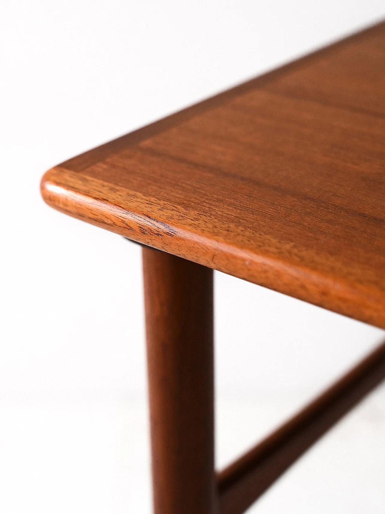 Pair of Scandinavian teak coffee tables, 1960s 6