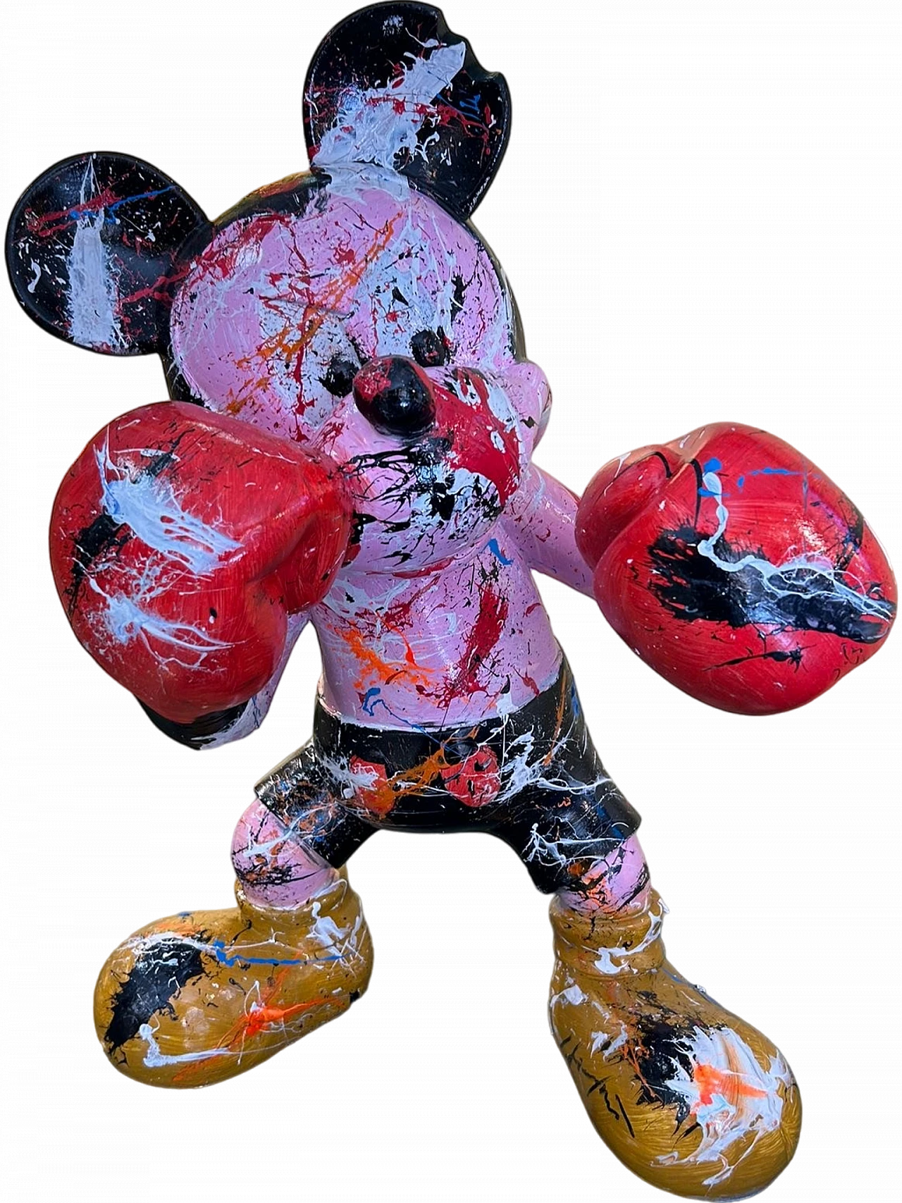 Silvio Formichetti, Mickey Mouse, resin sculpture, 2000s 8