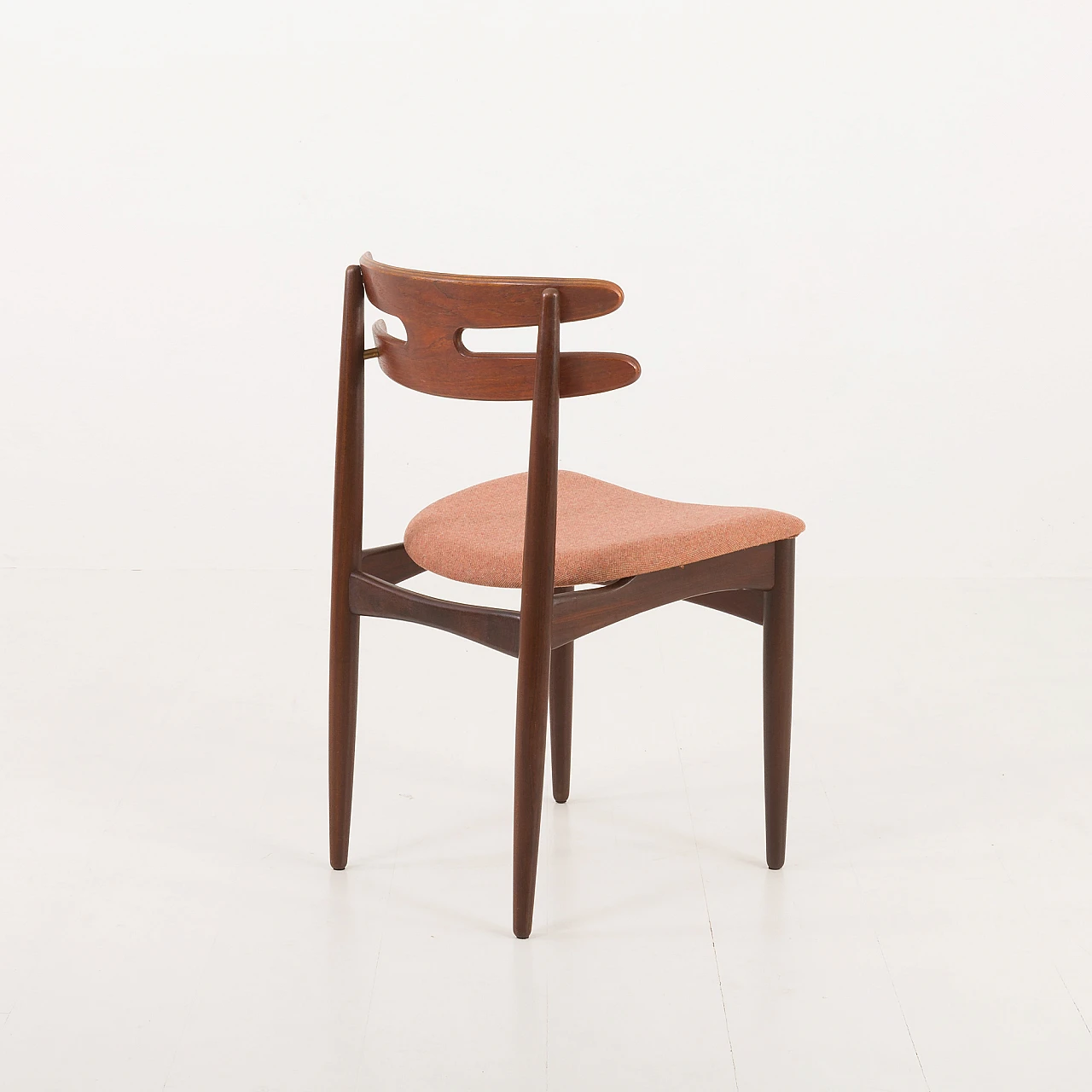 4 Teak dining chairs 178 by J. Andersen for Bramin, 1960s 3