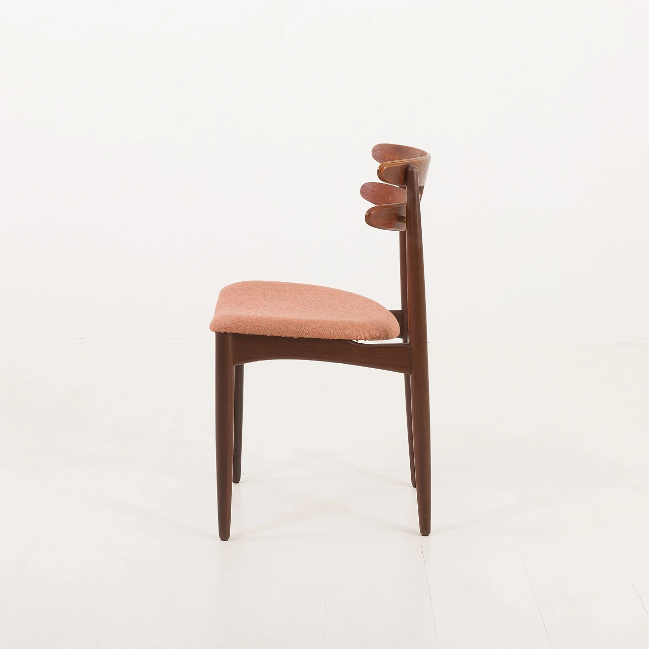 4 Teak dining chairs 178 by J. Andersen for Bramin, 1960s 6