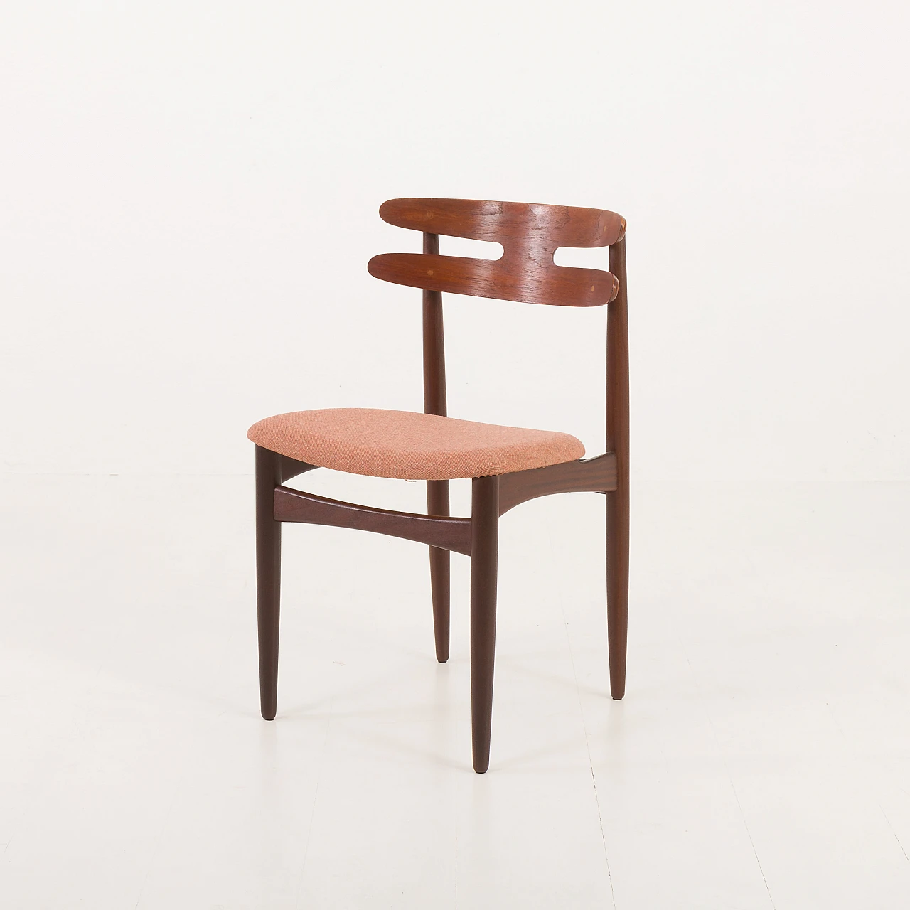 4 Teak dining chairs 178 by J. Andersen for Bramin, 1960s 7