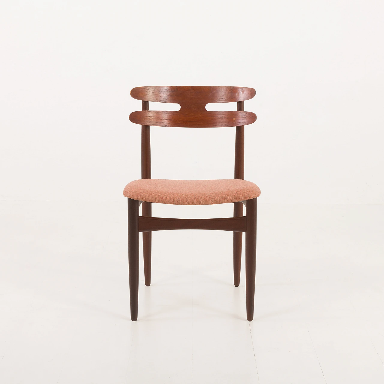 4 Teak dining chairs 178 by J. Andersen for Bramin, 1960s 8