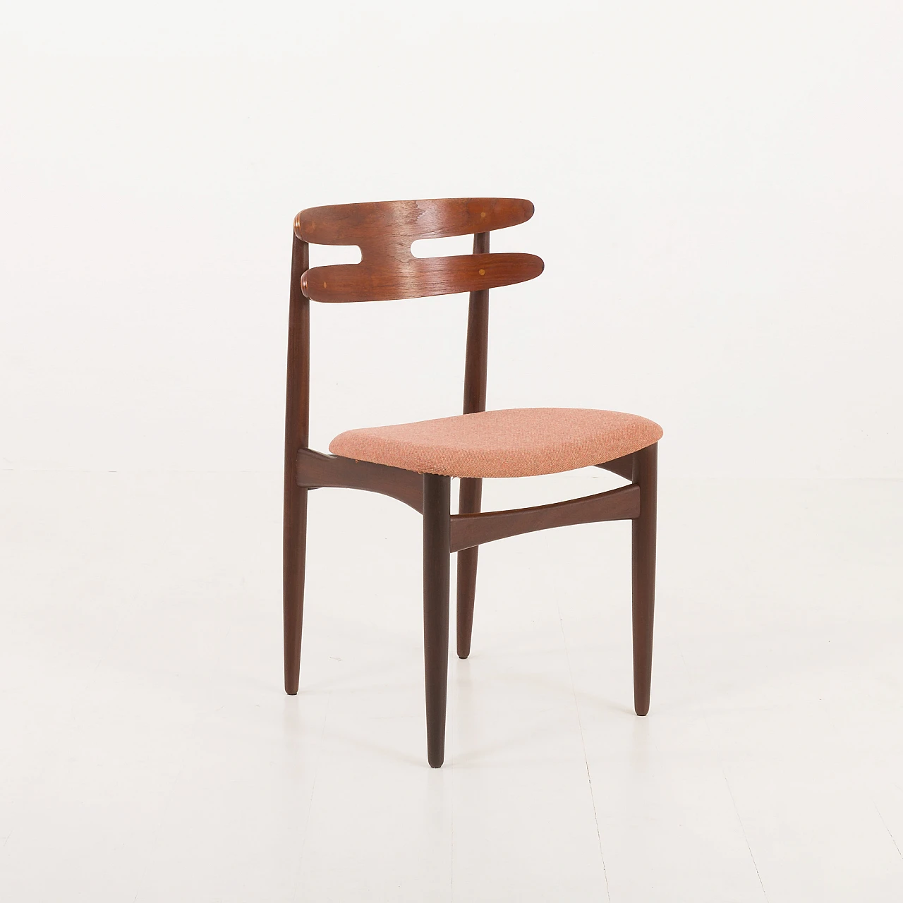 4 Teak dining chairs 178 by J. Andersen for Bramin, 1960s 9