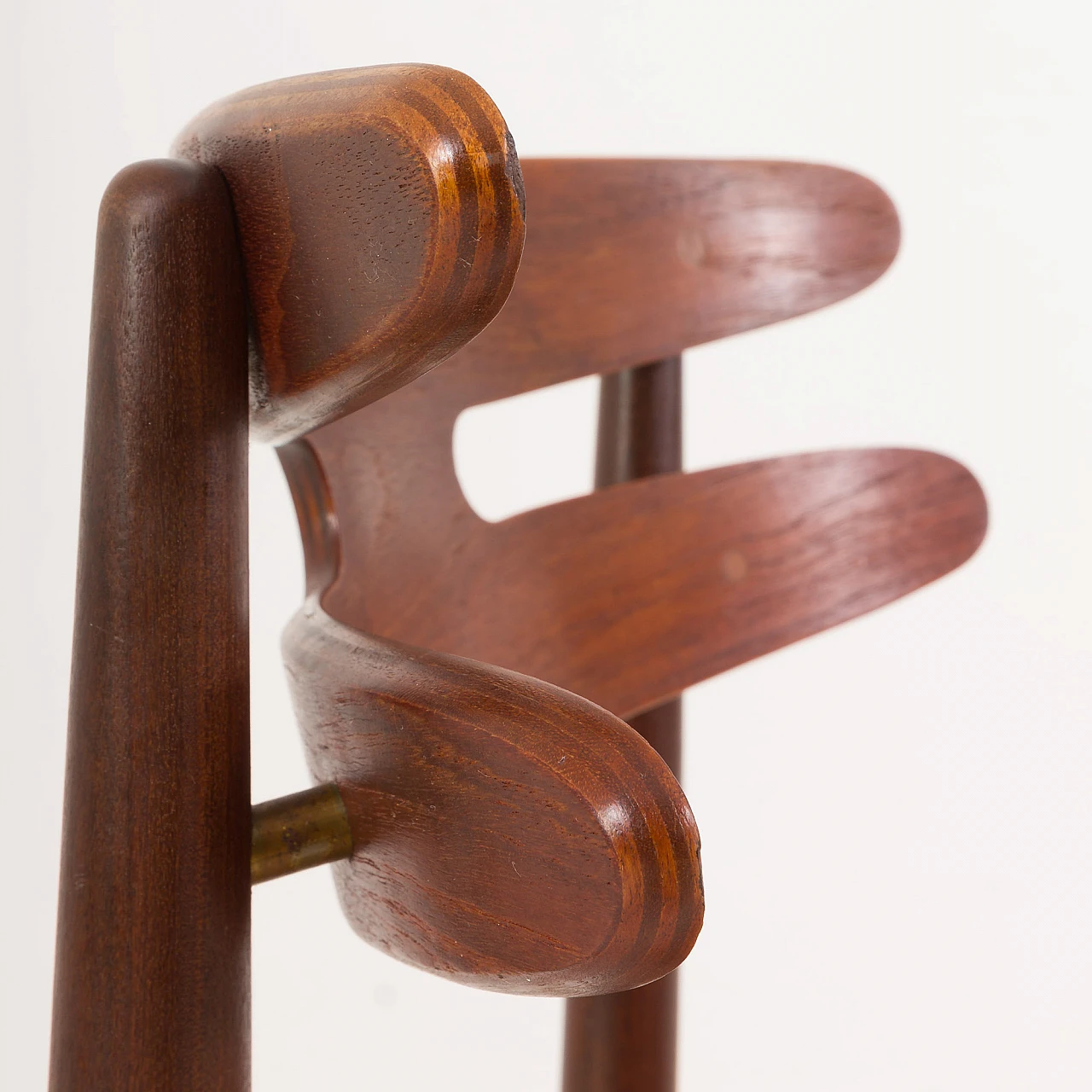 4 Teak dining chairs 178 by J. Andersen for Bramin, 1960s 11